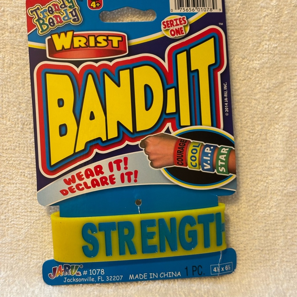 New trendy bendy BAND-IT silicone bracelet